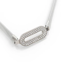 Cinto Oval Strass - Soleil Bijouterie - Accesorios de Moda en Córdoba.