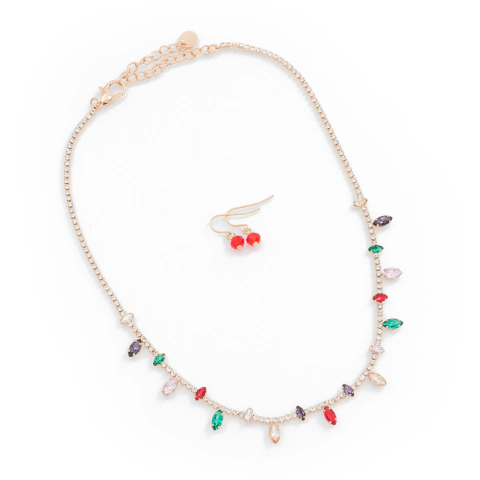 Conjunto Oval de Colores