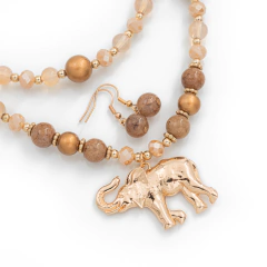 Conjunto 2 Niveles Elefante - Soleil Bijouterie - Accesorios de Moda en Córdoba.