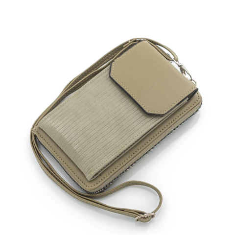 Bandolera Porta Celu Reptil Verde