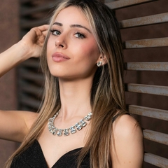 Conjunto Piedras Doble Ovalo - comprar online