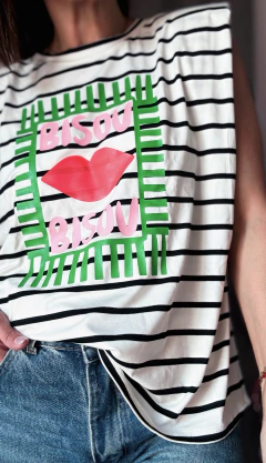 Remera Morley Rayada Diseños