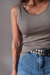 Musculosa morley tachas