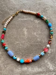 Collar pez fullcolor art 356 - Natalia Dubinsky Customizacion de prendas y Objetos
