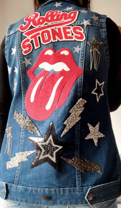 Chaleco Denim Stones - comprar online