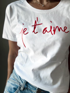 Remera je t' aime en internet