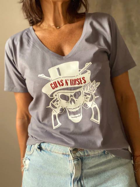 Remera Nueva linea Rock Guns & Roses - comprar online