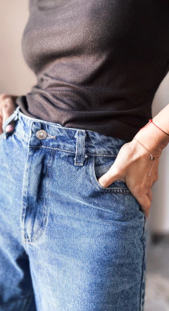 Wide leg Denim Detroit - Natalia Dubinsky Customizacion de prendas y Objetos