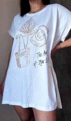 Remeron vestido the art of slow living - Natalia Dubinsky Customizacion de prendas y Objetos