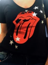 Remera stones metal red