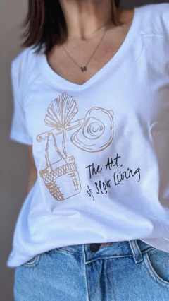 Remera the art of slow living - comprar online
