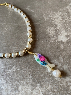 Collar pez flores color art 390 - comprar online