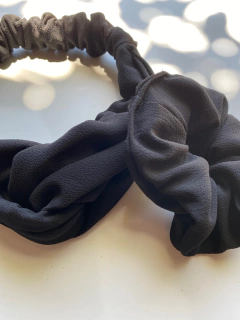 Set turbante black crepe - comprar online