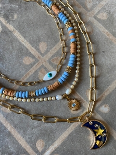 Cadena Medallon Luna art 146 - tienda online
