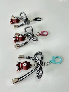 Charm bag osito moño - comprar online