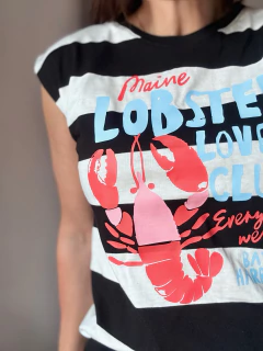 Remeras Rayas anchas diseños - Natalia Dubinsky Customizacion de prendas y Objetos