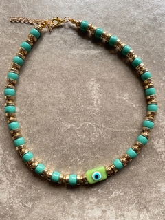 Collar ojo vidrio art 358