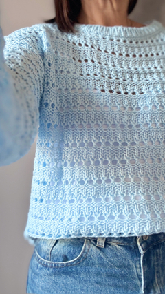 Sweater calado Tulum - tienda online