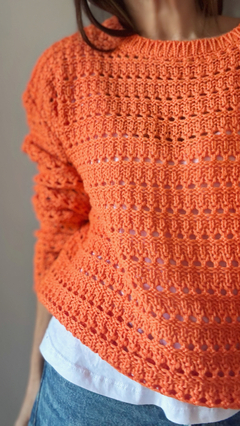 Sweater calado Tulum en internet