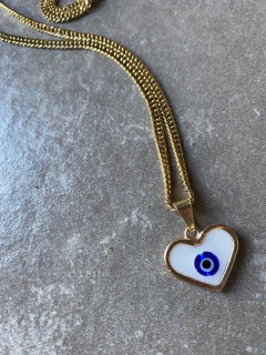 Imagem do Cadena dijesito corazon con resina art 156