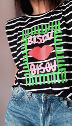 Imagen de Remera Morley Rayada Diseños