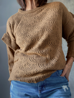 Sweater calado Encanto en internet