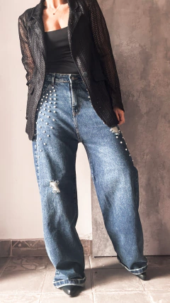 Wide leg glam strass SOLO POR PEDIDO demora 7 días habiles en internet