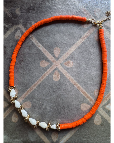 Collar caracolitos + fino art N111