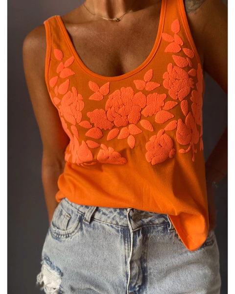 Musculosa Rainbow garden - comprar online
