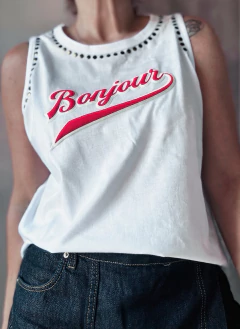 Musculosa Bonjour