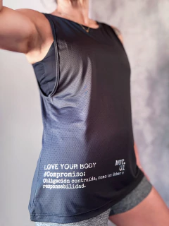 Línea Love your body SUDADERA Compromiso on internet