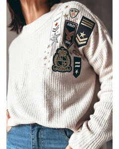 Sweater Nilo apliques - comprar online