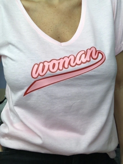 Remera woman pink