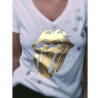 Remera stones gold