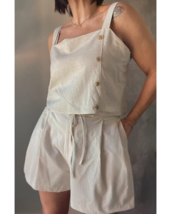 Top lino botones - comprar online