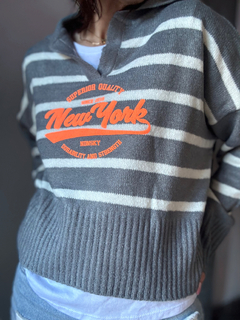 Sweater Chomba rayado New york - comprar online