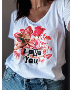 Remera Love you cupido - comprar online