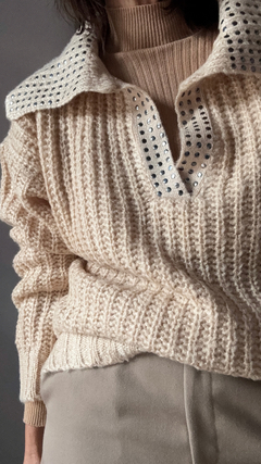 Sweater Chomba tachas - tienda online