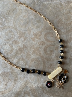 Imagen de Collar barra ojo y dijes art 371