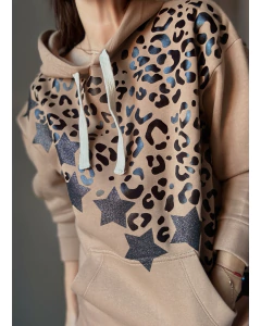 Buzo Seven print star - Natalia Dubinsky Customizacion de prendas y Objetos