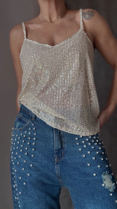 Top Glam lentejuelas - tienda online