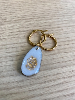 argollas con geoda solitaria - comprar online