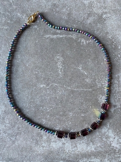 Collar cubitos tornasol art 375