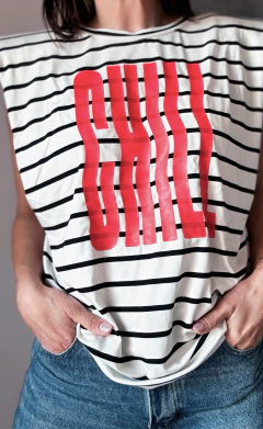 Remera Morley Rayada Diseños - tienda online