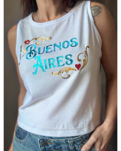 Musculosa Buenos Aires filete porteño - comprar online