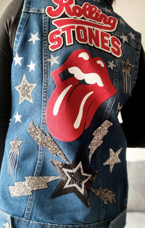 Chaleco Denim Stones