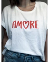 Remera manga china Amore - comprar online