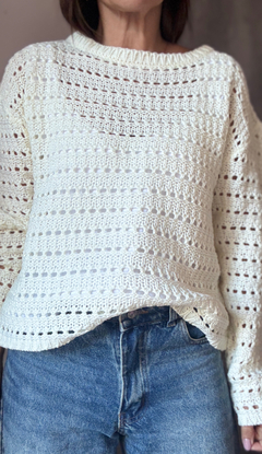 Sweater calado Tulum en internet