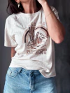 Remera waffle meet me in the desert