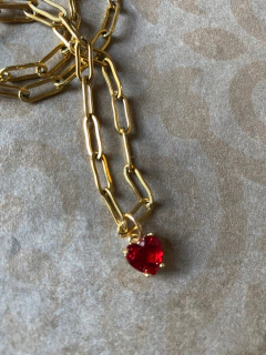 Cadena corazón baby art 168 en internet